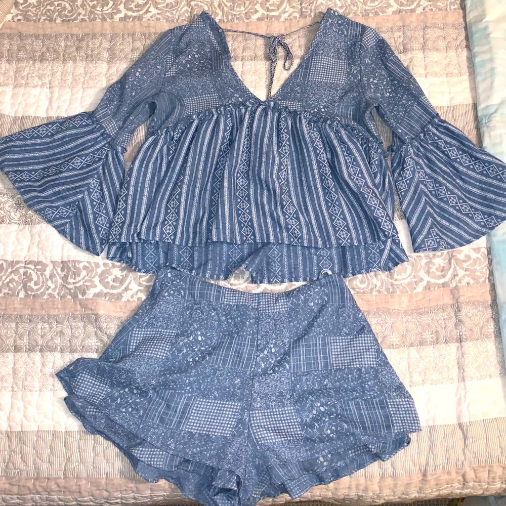 Shorts and top set